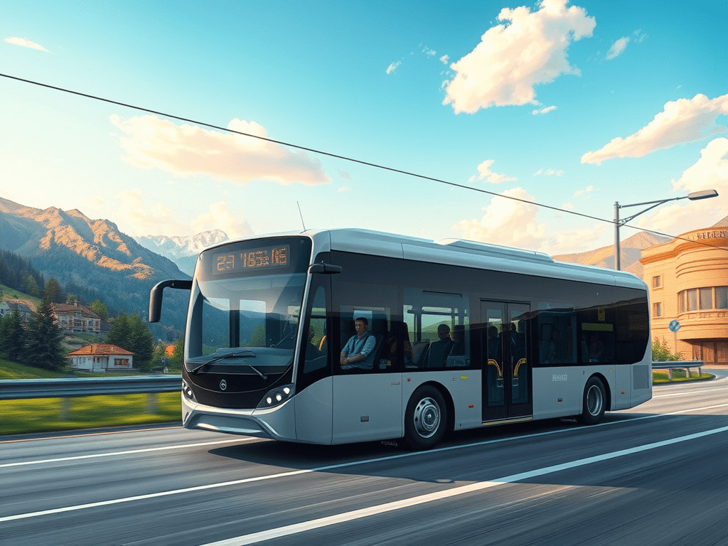 Automatisierte Busse im realen Linienverkehr in&nbsp;Österreich